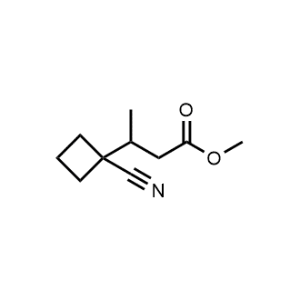 Methyl 3-(1-cyanocyclobutyl)butanoate|CS-0948500