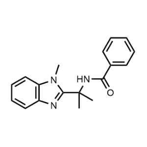 N-(2-(1-Methyl-1H-benzo[d]imidazol-2-yl)propan-2-yl)benzamide|CS-0948556