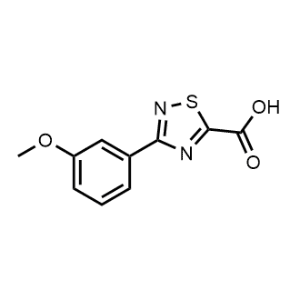 3-(3-Methoxyphenyl)-1,2,4-thiadiazole-5-carboxylic acid|CS-0948882