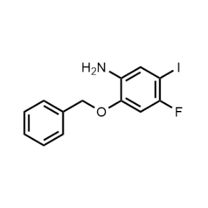 2-(Benzyloxy)-4-fluoro-5-iodoaniline|CS-0949006
