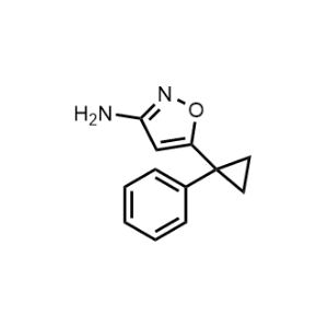 5-(1-Phenylcyclopropyl)isoxazol-3-amine|CS-0949242