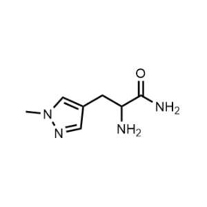 2-Amino-3-(1-methyl-1H-pyrazol-4-yl)propanamide|CS-0949549
