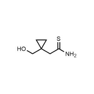 2-(1-(Hydroxymethyl)cyclopropyl)ethanethioamide|CS-0949648