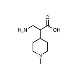 3-Amino-2-(1-methylpiperidin-4-yl)propanoic acid|CS-0949652