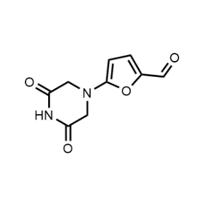 5-(3,5-Dioxopiperazin-1-yl)furan-2-carbaldehyde|CS-0949655
