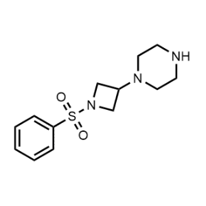 1-(1-(Phenylsulfonyl)azetidin-3-yl)piperazine|CS-0949658