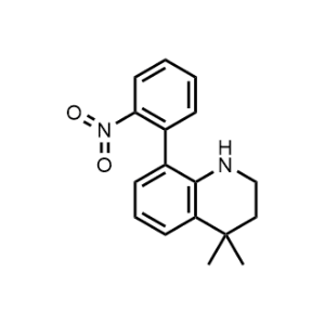4,4-Dimethyl-8-(2-nitrophenyl)-1,2,3,4-tetrahydroquinoline|CS-0949816