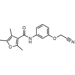 N-(3-(Cyanomethoxy)phenyl)-2,4,5-trimethylfuran-3-carboxamide|CS-0949862
