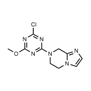 7-(4-Chloro-6-methoxy-1,3,5-triazin-2-yl)-5,6,7,8-tetrahydroimidazo[1,2-a]pyrazine|CS-0950119