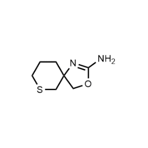3-Oxa-7-thia-1-azaspiro[4.5]dec-1-en-2-amine|CS-0950275