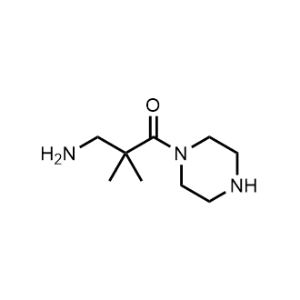 3-Amino-2,2-dimethyl-1-(piperazin-1-yl)propan-1-one|CS-0950334