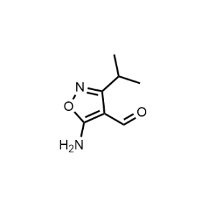 5-Amino-3-isopropylisoxazole-4-carbaldehyde|CS-0950451