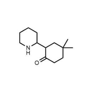 4,4-Dimethyl-2-(piperidin-2-yl)cyclohexan-1-one|CS-0950645