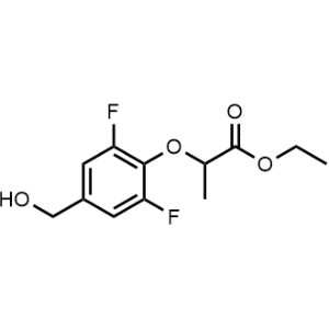 Ethyl 2-(2,6-difluoro-4-(hydroxymethyl)phenoxy)propanoate|CS-0950755