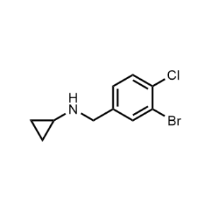 N-(3-Bromo-4-chlorobenzyl)cyclopropanamine|CS-0950792