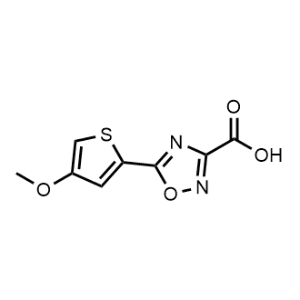 5-(4-Methoxythiophen-2-yl)-1,2,4-oxadiazole-3-carboxylic acid|CS-0950990