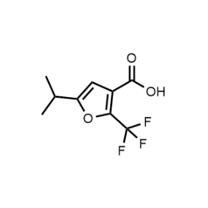 5-Isopropyl-2-(trifluoromethyl)furan-3-carboxylic acid|CS-0951144