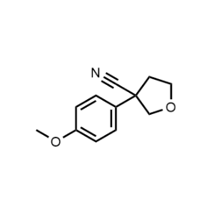 3-(4-Methoxyphenyl)tetrahydrofuran-3-carbonitrile|CS-0951184