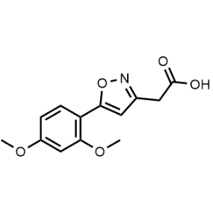 2-(5-(2,4-Dimethoxyphenyl)isoxazol-3-yl)acetic acid|CS-0951199