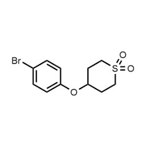 4-(4-Bromophenoxy)tetrahydro-2H-thiopyran 1,1-dioxide|CS-0951283