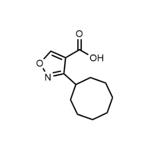 3-Cyclooctylisoxazole-4-carboxylic acid|CS-0951388