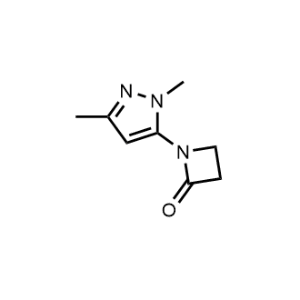 1-(1,3-Dimethyl-1H-pyrazol-5-yl)azetidin-2-one|CS-0951441