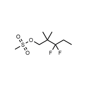3,3-Difluoro-2,2-dimethylpentyl methanesulfonate|CS-0951504