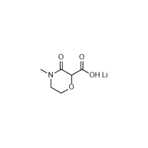4-Methyl-3-oxomorpholine-2-carboxylic acid, lithium salt|CS-0951559