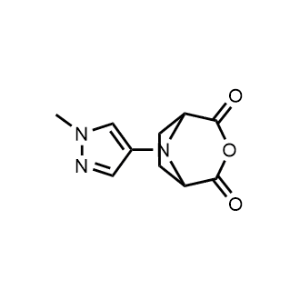 8-(1-Methyl-1H-pyrazol-4-yl)-3-oxa-8-azabicyclo[3.2.1]octane-2,4-dione|CS-0951671