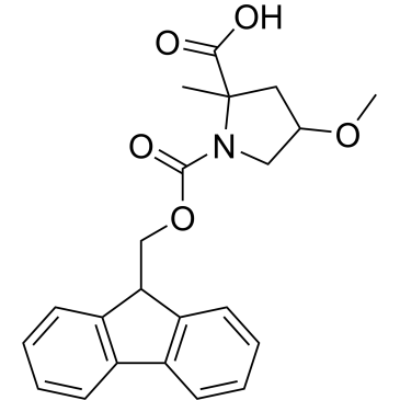 1-(((9H-Fluoren-9-yl)methoxy)carbonyl)-4-methoxy-2-methylpyrrolidine-2-carboxylic acid|CS-0951677