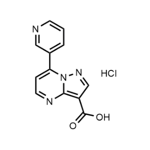 7-(Pyridin-3-yl)pyrazolo[1,5-a]pyrimidine-3-carboxylic acid hydrochloride|CS-0951812