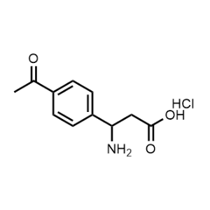 3-(4-Acetylphenyl)-3-aminopropanoic acid hydrochloride|CS-0951815