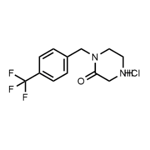 1-(4-(Trifluoromethyl)benzyl)piperazin-2-one hydrochloride|CS-0951916