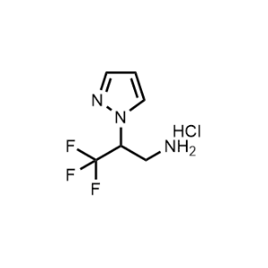 3,3,3-Trifluoro-2-(1H-pyrazol-1-yl)propan-1-amine hydrochloride|CS-0951921
