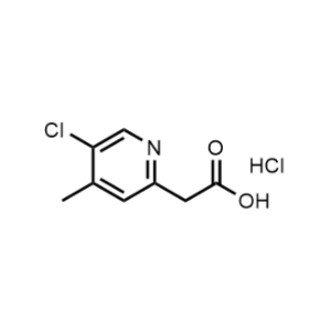 2-(5-Chloro-4-methylpyridin-2-yl)acetic acid hydrochloride|CS-0951925