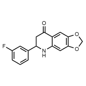 6-(3-Fluorophenyl)-6,7-dihydro-[1,3]dioxolo[4,5-g]quinolin-8(5H)-one|CS-0951966