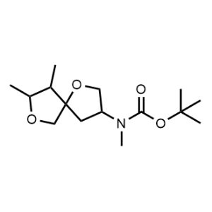 Tert-butyl (8,9-dimethyl-1,7-dioxaspiro[4.4]nonan-3-yl)(methyl)carbamate|CS-0952237