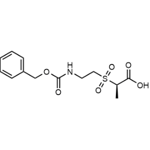 (R)-2-((2-(((Benzyloxy)carbonyl)amino)ethyl)sulfonyl)propanoic acid|CS-0952308