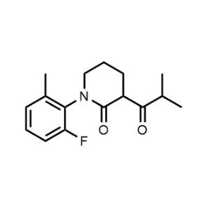 1-(2-Fluoro-6-methylphenyl)-3-isobutyrylpiperidin-2-one|CS-0952319