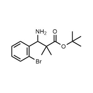 Tert-butyl 3-amino-3-(2-bromophenyl)-2,2-dimethylpropanoate|CS-0952524