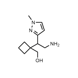 (1-(2-Amino-1-(1-methyl-1H-pyrazol-3-yl)ethyl)cyclobutyl)methanol|CS-0952619