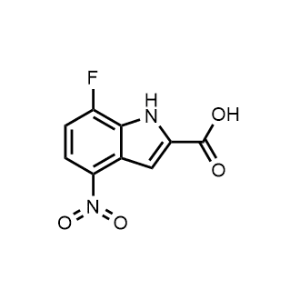 7-Fluoro-4-nitro-1H-indole-2-carboxylic acid|CS-0952673