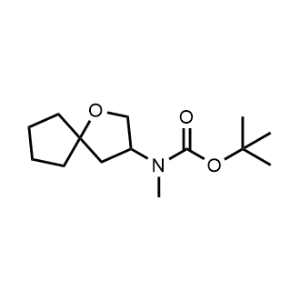 Tert-butyl methyl(1-oxaspiro[4.4]nonan-3-yl)carbamate|CS-0952693