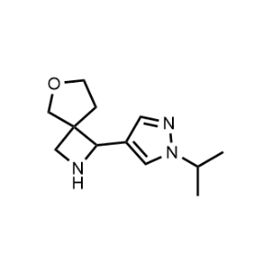 1-(1-Isopropyl-1H-pyrazol-4-yl)-6-oxa-2-azaspiro[3.4]octane|CS-0952748