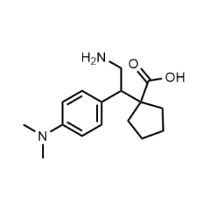 1-(2-Amino-1-(4-(dimethylamino)phenyl)ethyl)cyclopentane-1-carboxylic acid|CS-0952755