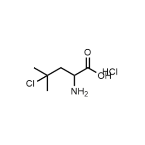 2-Amino-4-chloro-4-methylpentanoic acid hydrochloride|CS-0952791