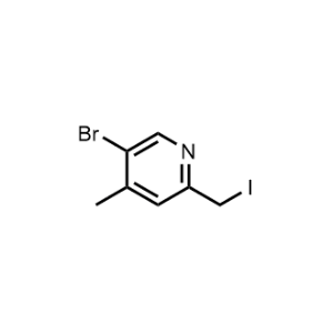 5-Bromo-2-(iodomethyl)-4-methylpyridine|CS-0952799