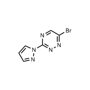 6-Bromo-3-(1H-pyrazol-1-yl)-1,2,4-triazine|CS-0952913