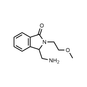 3-(Aminomethyl)-2-(2-methoxyethyl)isoindolin-1-one|CS-0952976
