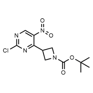 Tert-butyl 3-(2-chloro-5-nitropyrimidin-4-yl)azetidine-1-carboxylate|CS-0953112